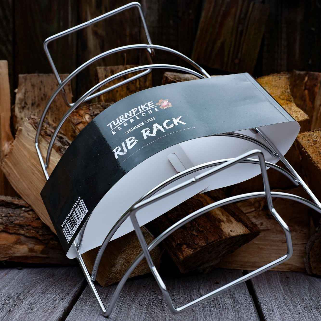 BBQ Rib Rack RVS voor 6 Ribs | Turnpike