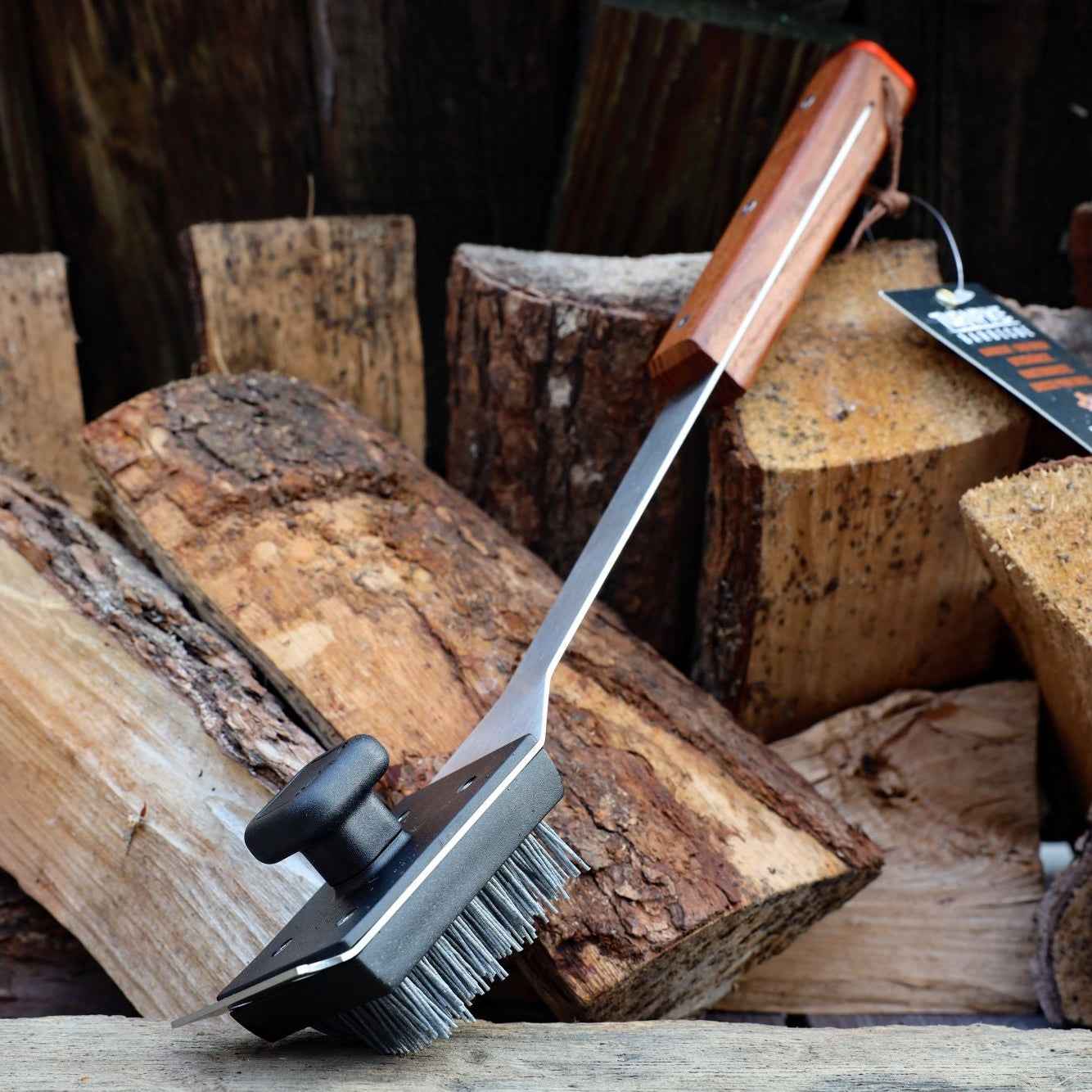 BBQ Grillborstel 40cm RVS | Turnpike