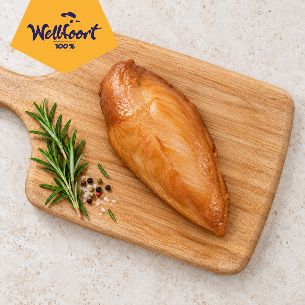 Wellfoort Gerookte Kipfilet 150G
