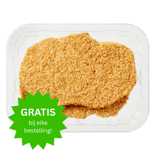 Gehaktschnitzels 2st | GRATIS | wel toevoegen aan winkelwagentje