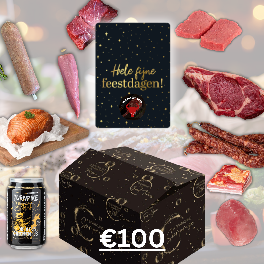 Kerstpakket | Luxe Vleespakket