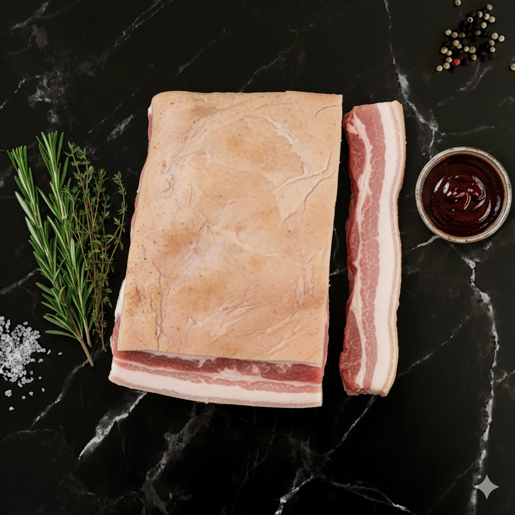 Buikspek met Zwoerd - Vlees Bezorger