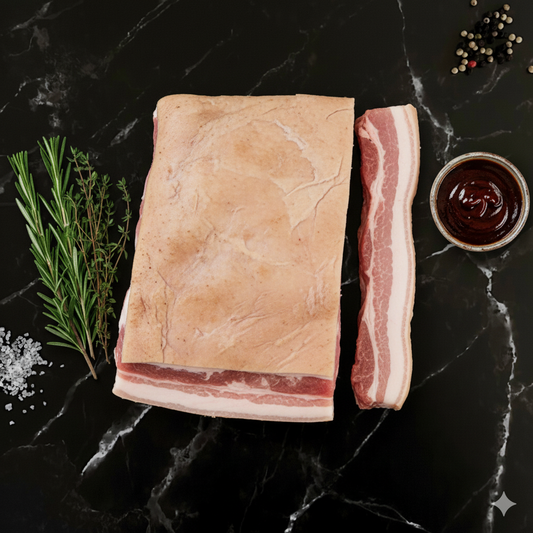 Buikspek met Zwoerd - Vlees Bezorger