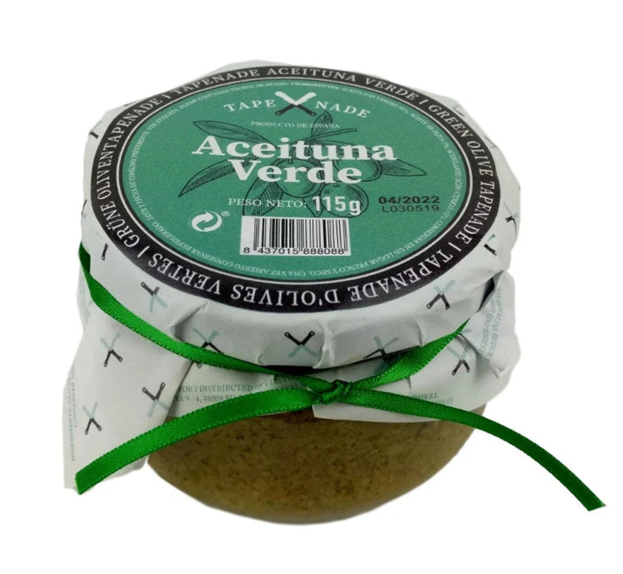 Tapenade van groene olijven | 115 gram