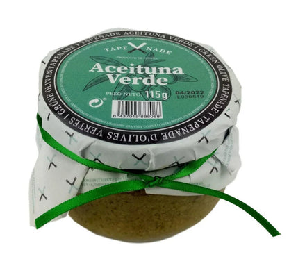 Tapenade van groene olijven | 115 gram