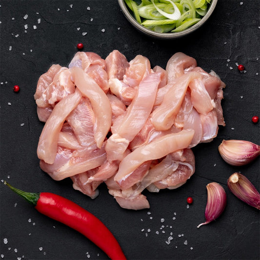 Kippendijfilet Reepjes 1KG