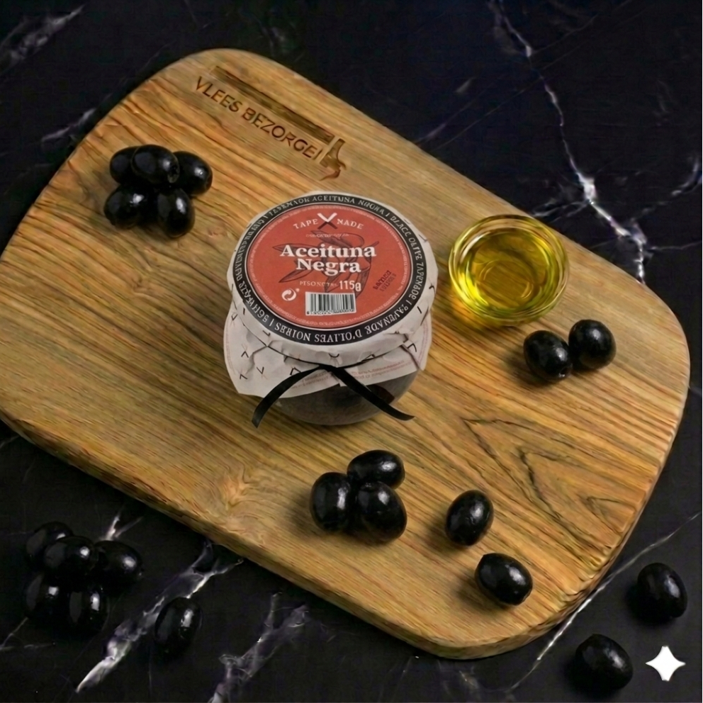 Tapenade van zwarte olijven | 115 gram